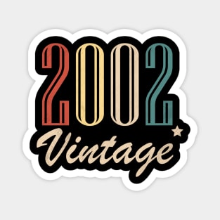 Vintage 2002 Magnet