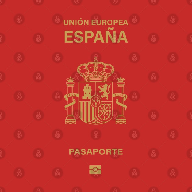 Passport spain by Liking