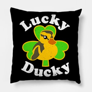 Lucky Ducky Pillow