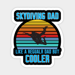 Funny Skydiving Dad Magnet