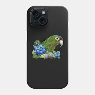 orange faced parakeet Phone Case