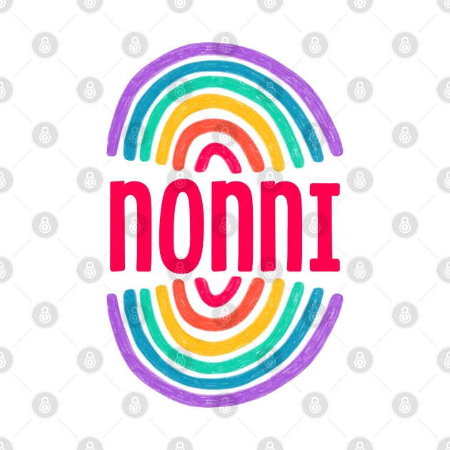 Nonni Themed with Rainbows by MCsab Creations