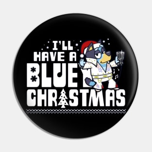 bluey christmas Pin