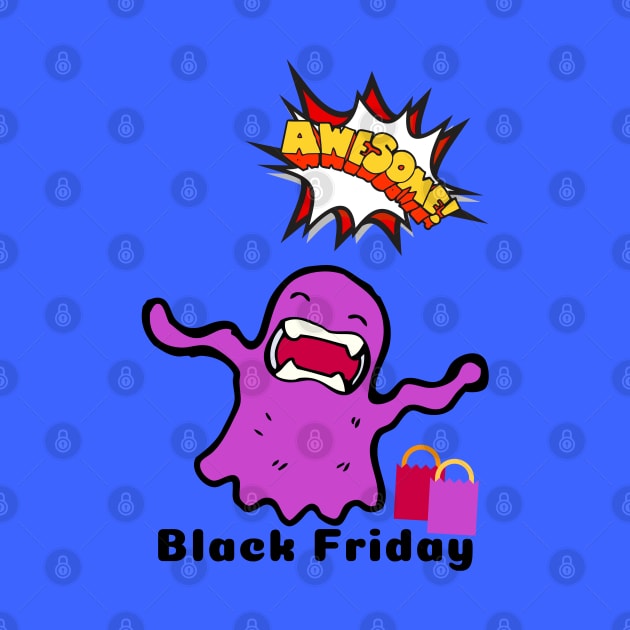 Black Friday - Cute Slime by O.M design