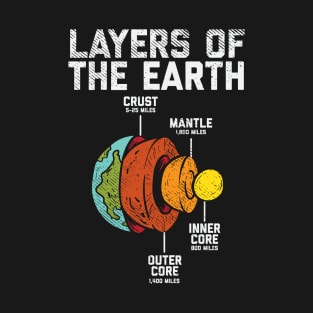 Layers Of The Earth T-Shirt