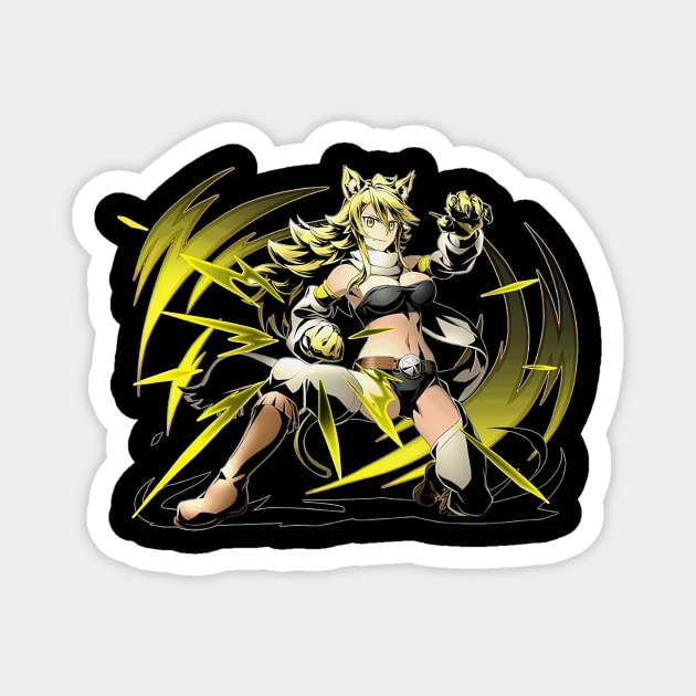 Leone Akame Ga Kill Magnet by ThomaneJohnson