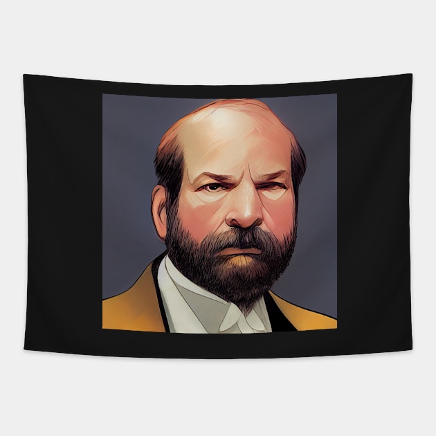 James A. Garfield | Comics style Tapestry by ComicsFactory