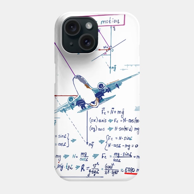 Fasbytes Aviation Airliner Engineer Designer Phone Case by FasBytes