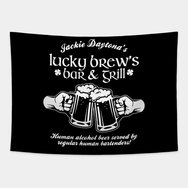 Jackie Daytona,Lucky Brew's Bar and Grill , What We Do In The Shadows Fan Tapestry by FitMeClothes96