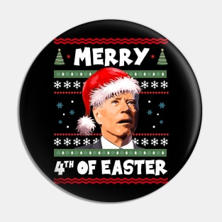 Merry 4th Of Easter Pin