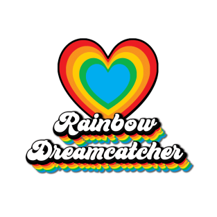 Rainbow Dreamcatcher Heart T-Shirt