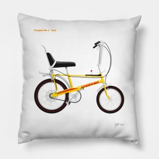 Raleigh Chopper Mk 2 (Fizzy Lemon) Pillow