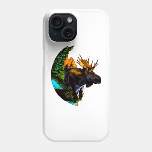 Moose Island Phone Case