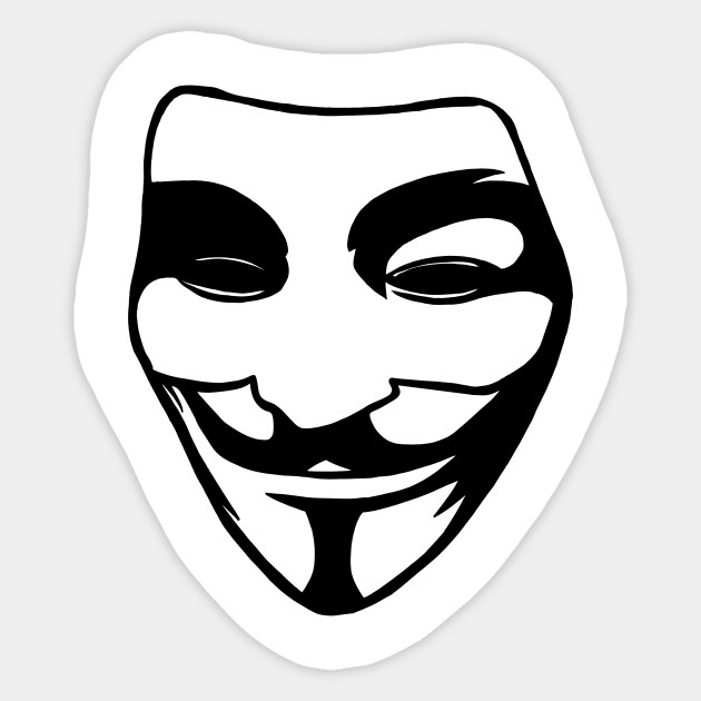 V For Vendetta Comics Sticker Teepublic Au