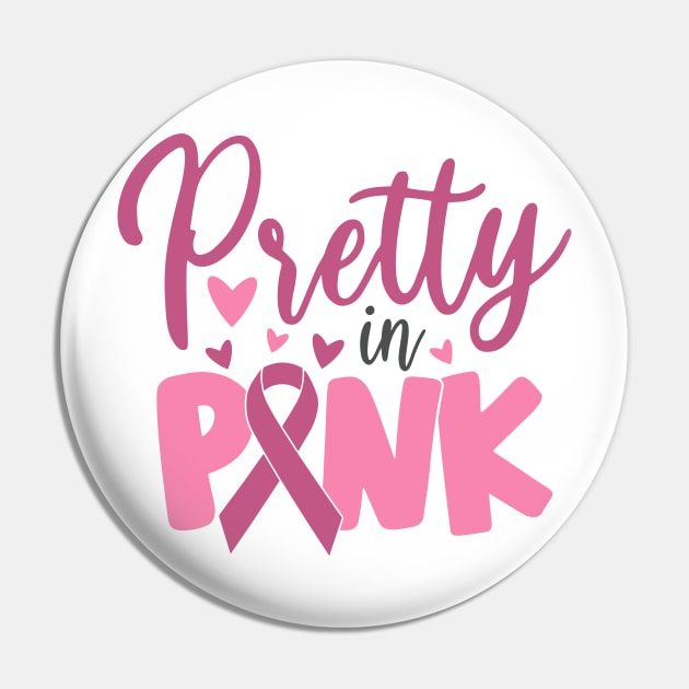 pretty in pink Pin by CrankyTees