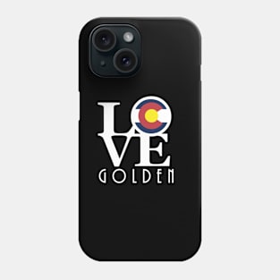 LOVE Golden Colorado Phone Case