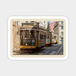 Historic Lisbon trams Magnet