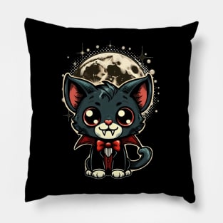 Vampire cat Pillow