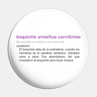 Boquiche Urmefluo Curvilínieo - Definición (La Sirenita) Pin