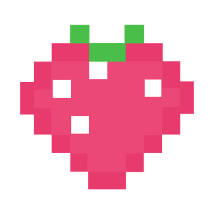 Strawberry pixel-art T-Shirt