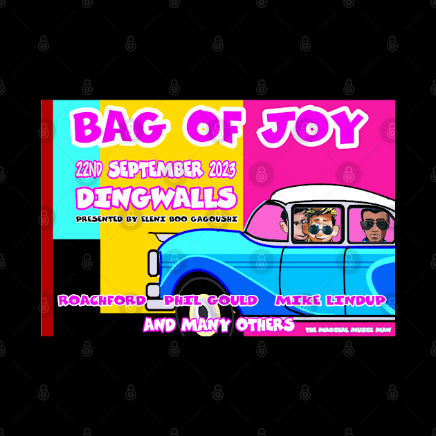 Bag of Joy Car with Roachford Phil and Mike by EnceladusWaters