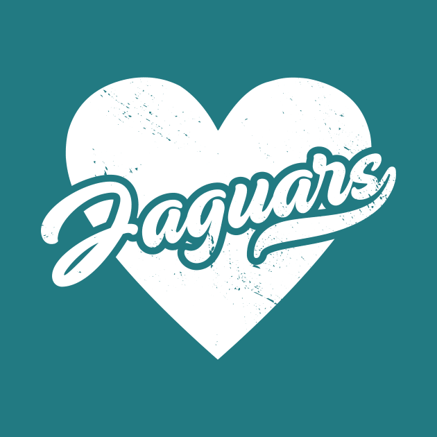 Vintage Jaguars School Spirit // High School Football Mascot // Go Jaguars by SLAG_Creative