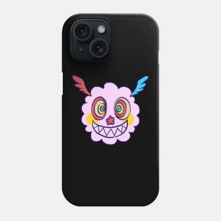 pink pastel witch charlotte head / madoka magica Phone Case