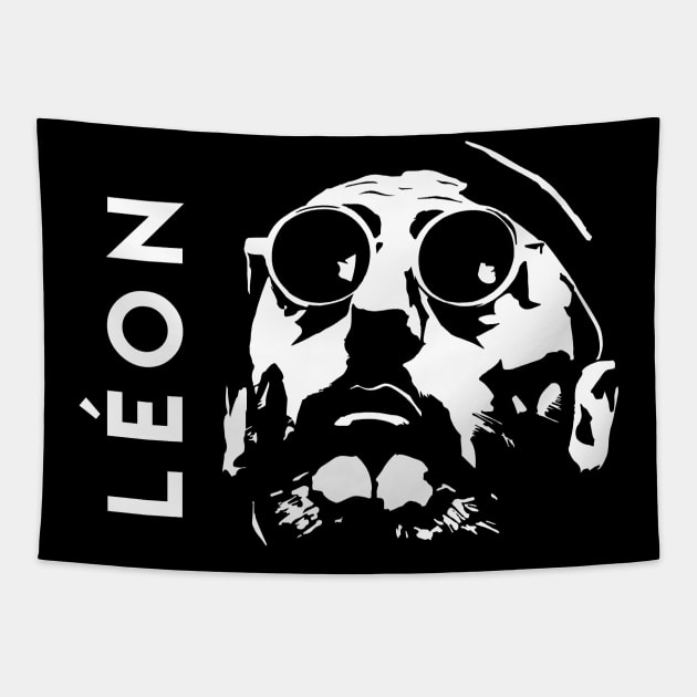 Léon - Jean Reno Tapestry by NorthWestDesigns