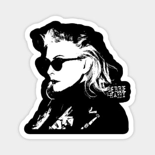 punk girl b&w Magnet