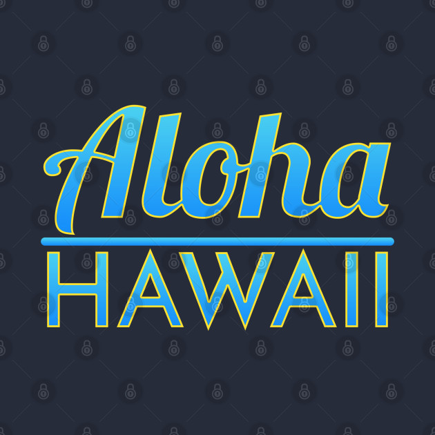 Aloha Hawaii Surfboards Surf Art by macdonaldcreativestudios