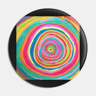 Colour pop Mandala Pin