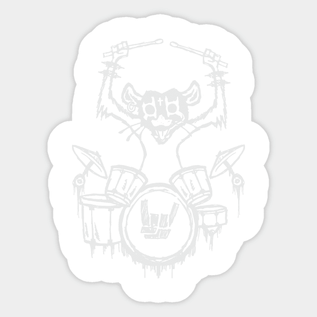 Headbanger Stickers, Unique Designs