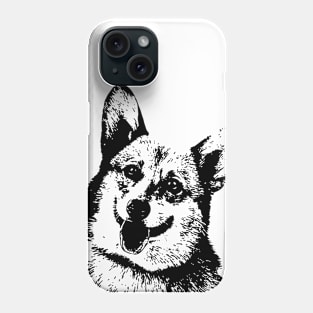 Corgi Pen and Ink Art Phone Case