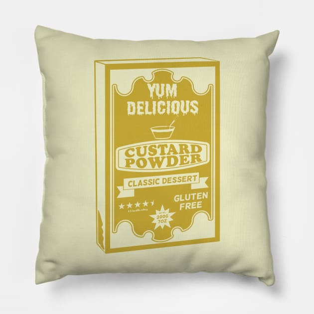 Custard Powder Pillow by mailboxdisco