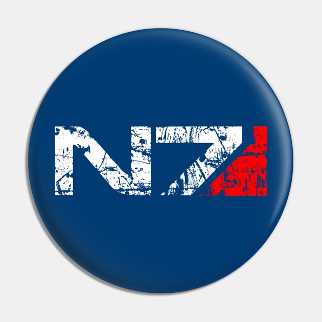 N7 - Grunge Pin by Remus