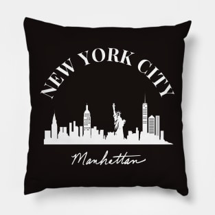 New York City Skyline Broadway Wall street Fifth avenue Times square New York New york Travel holidays Pillow