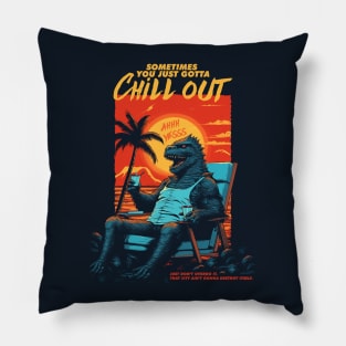 Godzilla: Chill Out Pillow