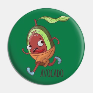 avocado runner Pin