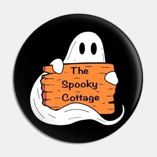 The Spooky Cottage Ghost Pin