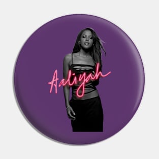 90s Legends: Aaliyah Pin