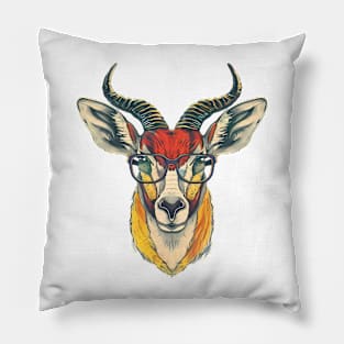 Savanna Chic: Specs for the Stylish Grazer! Pillow