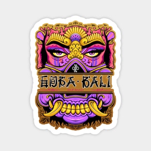 Balinese Mask Girl Goba Bali Magnet