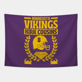 Minnesota Vikings Kirk Cousins 8 Edition 2 Tapestry