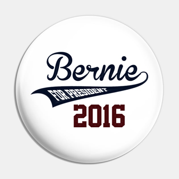 Bernie Sanders For President Pin by ESDesign
