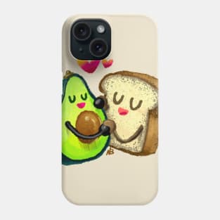 Avocado Toast Love Phone Case