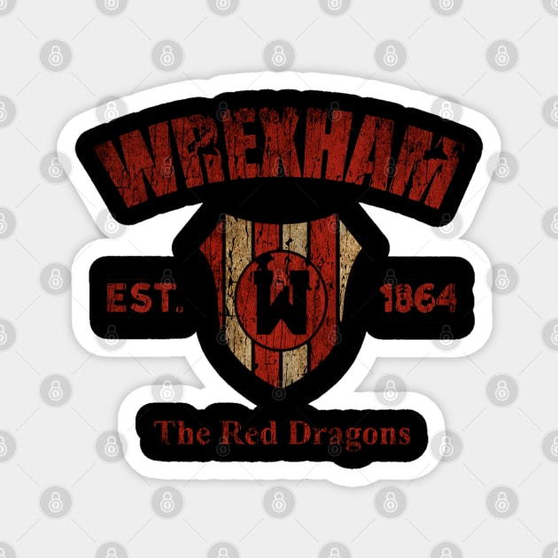 WREXHAM Fresh Design Magnet by Fantasy FBPodcast