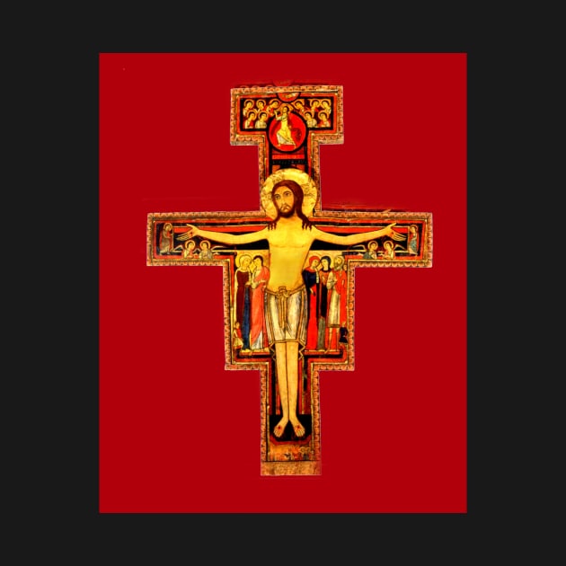 San Damiano Crucifix St Francis of Assisi by hispanicworld