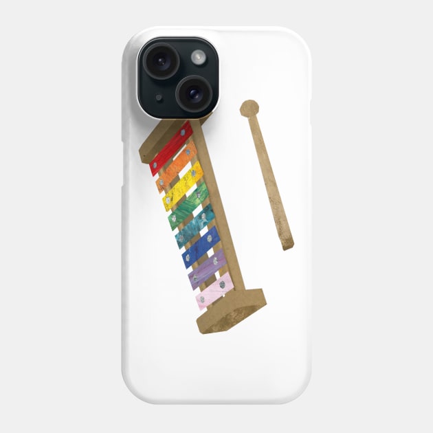 Xylophone Phone Case by Babban Gaelg