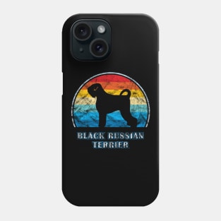 Black Russian Terrier Vintage Design Dog Phone Case