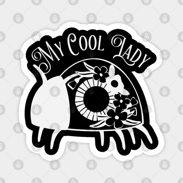 My Cool Lady - Ladybug Ladybird Beetle Magnet by Animal Specials